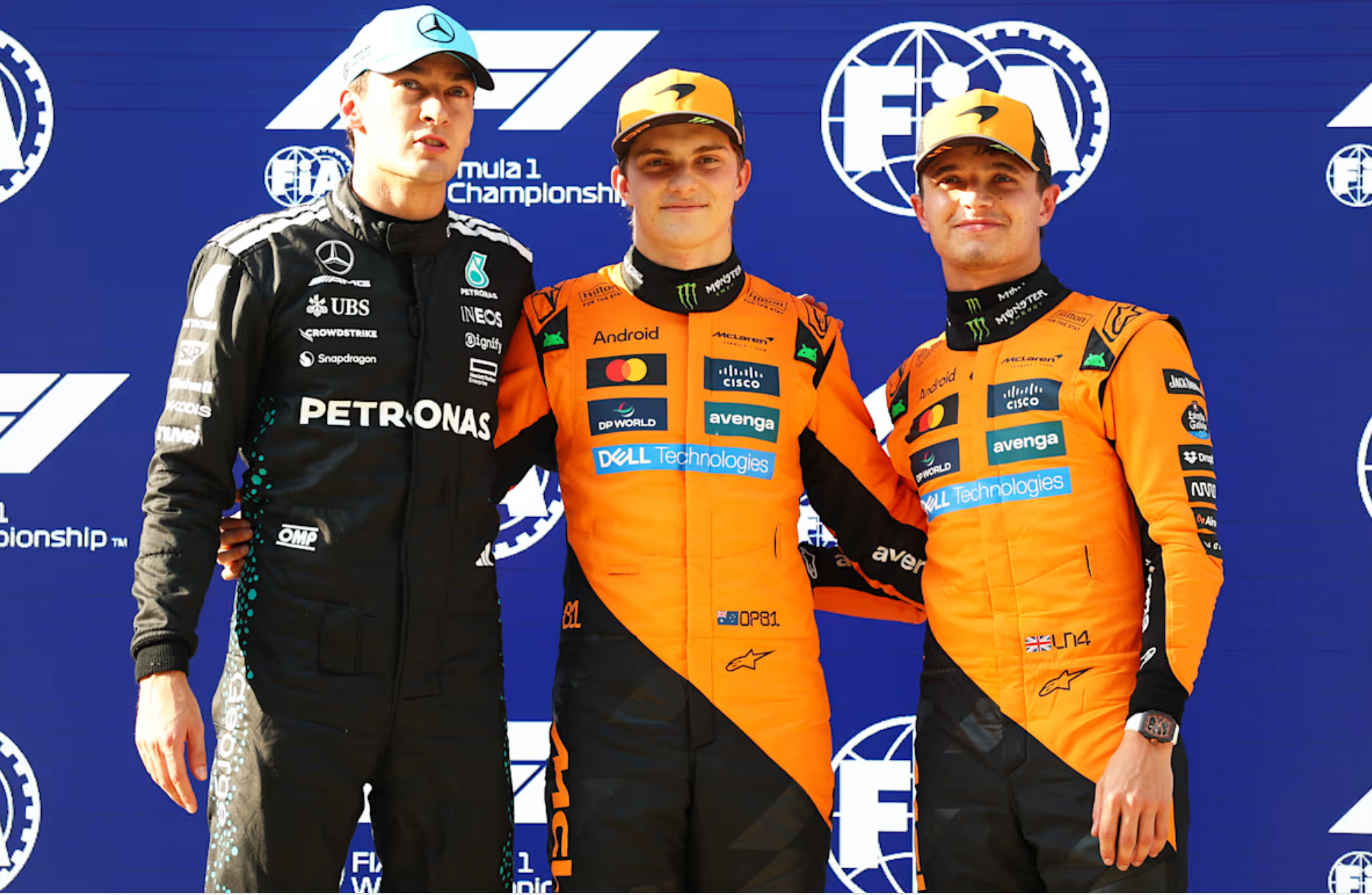 梅赛德斯完胜哈斯车队,诺里斯刷新纪录 梅赛德斯完胜哈斯车队,诺里斯刷新纪录